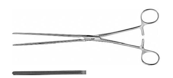 МАЙО-РОБСОН АТРАВМАТ. ЗАТИСКАЧ ПРЯМ. 250MM